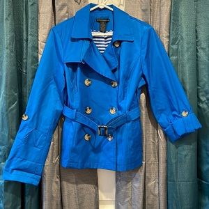 Blue springtime jacket